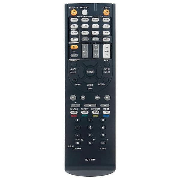 RC-837M Fjernkontroll for ONKYO AV-Receiver TX-NR818 TX-NR616