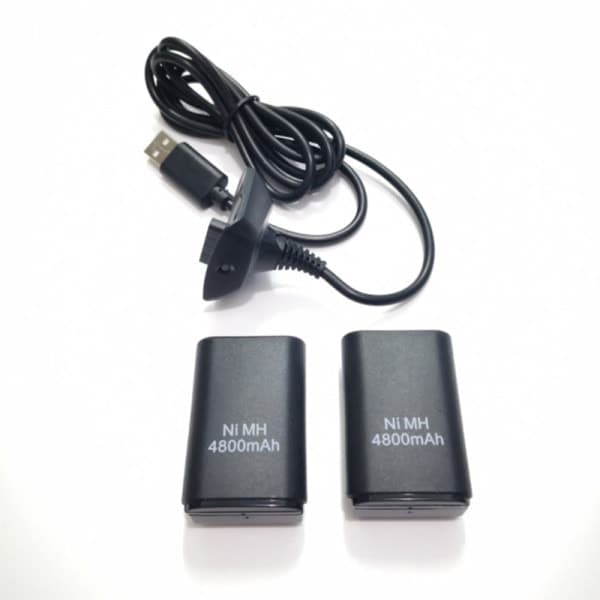 4800mAh batteripakke for Xbox360 trådløs kontroller Ni-MH batteri