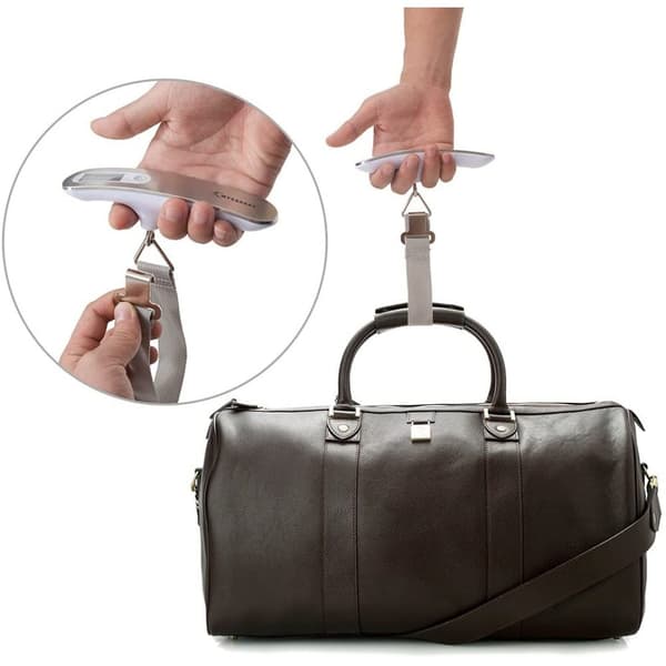 Luggage Scale, Digital Portable High Precision Scale, Stainless Steel Baggage Scale for Travel with Backlit Display, Tare Function