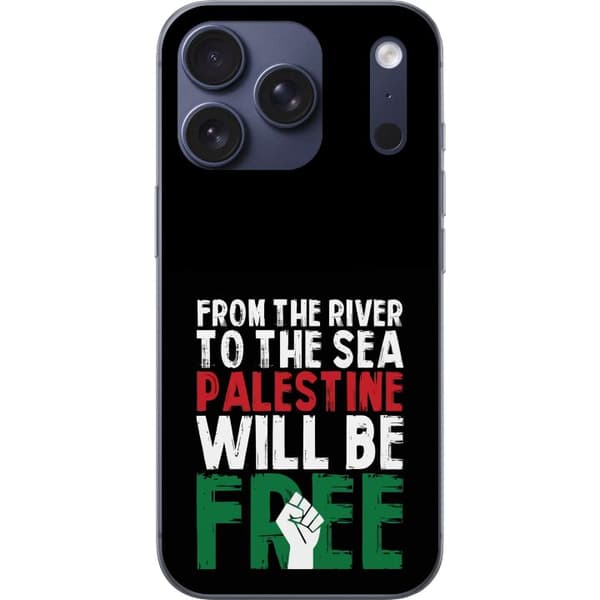 Compatible Mobile Case for Apple iPhone 17 Pro Free Palestine – political statement with powerful graphic expression