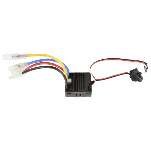 60A Waterproof Brushless Motor ESC for 1/10 RC Car and Boat Black Replacement Accessory