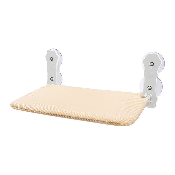 Foldable Cat Window Hammock Metal Frame Cordless Foldable Perch with 4 Strong Suction Cups Khaki Claw