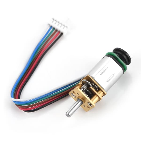 DC6V 2W GBMQ-GM12BY20 Magnetisk Kodet Disk Hall Encoder Gearmotor (6V 60RPM)