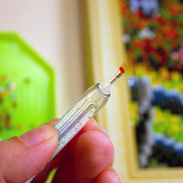 Enchanting Craftsmanship, Super Comfortable Resin Drill Pen, Shimmering Glitter Patterns for Dreamy Creations, Fast and Precise Bead Placement