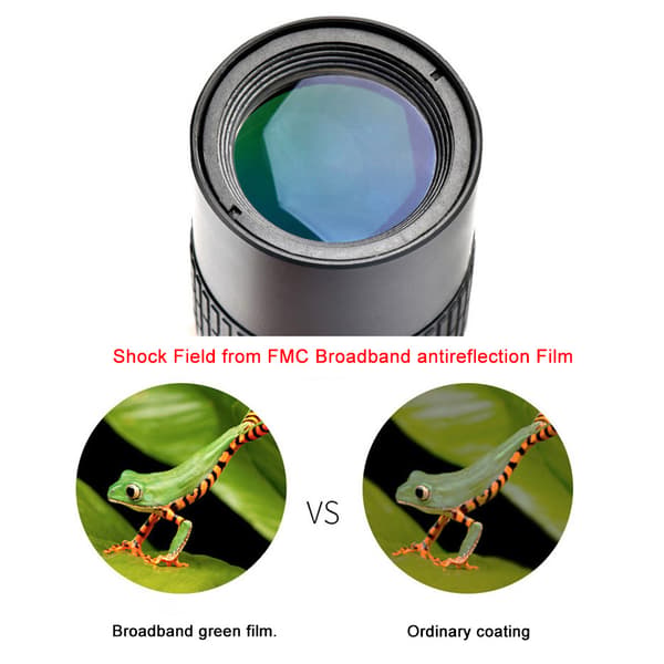 Monocular Telescope HD Prism 10X100 Monocular for Racing, Beach, Bird Watching, Boating