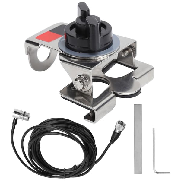 K33 Stainless Steel Antenna Hatchback Mount Mounting Bracket Trunk Lid for Radio Communication