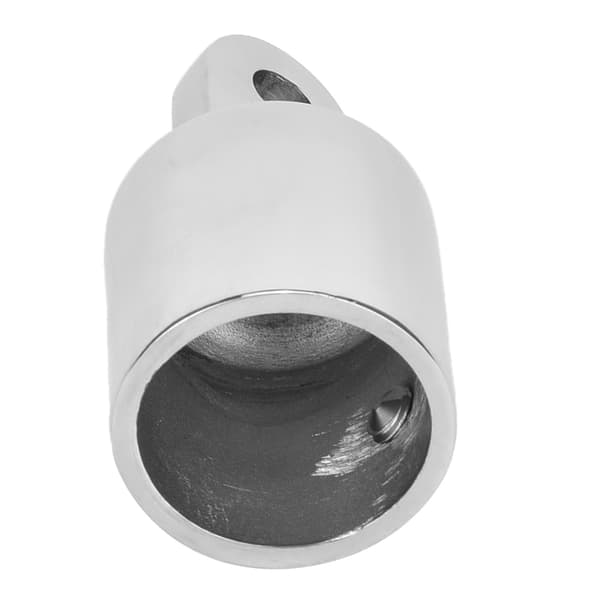 Top End Rørhætte 316 Rustfrit Stål Rustbestandig Hardware Top Hætte til Marine Båd (25mm)