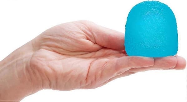 Tekstureret sensorisk legetøj med superhurtigt SquishDecompression-legetøj, maltoseklemme NeeDoh Gumdrop blå s