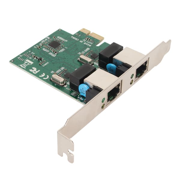 Dobbeltport PCIe netværkskort RJ45-port RTL8111H-chip Ethernet netværkskort Gigabit NIC til Windows til Linux