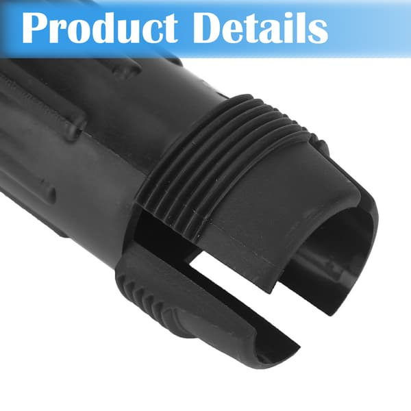 Oar Connectors Replacement Screw Joint Plastic Connectors For Kayak Paddle With Thickened Design And Easy-To-Assemble Features