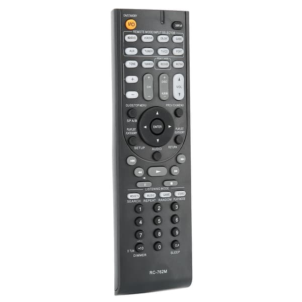 RC762M erstatningsfjernkontroll passer til Onkyo AV-mottaker HTS3400 AVX290