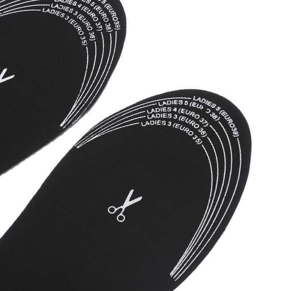 TEMPSA - USB-opvarmede indlægssåler - Sorte - 3 timers batterilevetid - Trådløs drift - Voksen[DB]