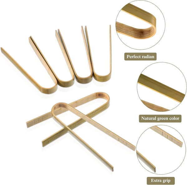 150 stk. mini engangs bambustang