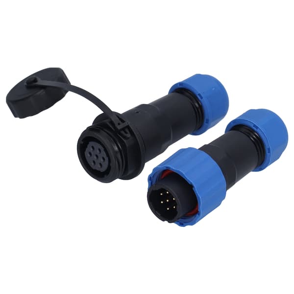 Waterproof Plug, Oxidation Resistance, Stable Connection, Waterproof Aviation Connector (7 Pin (250V 5A))