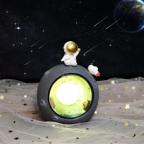 Galaxy Astronaut Creative Home Table Decoration Small Lamp Living Room