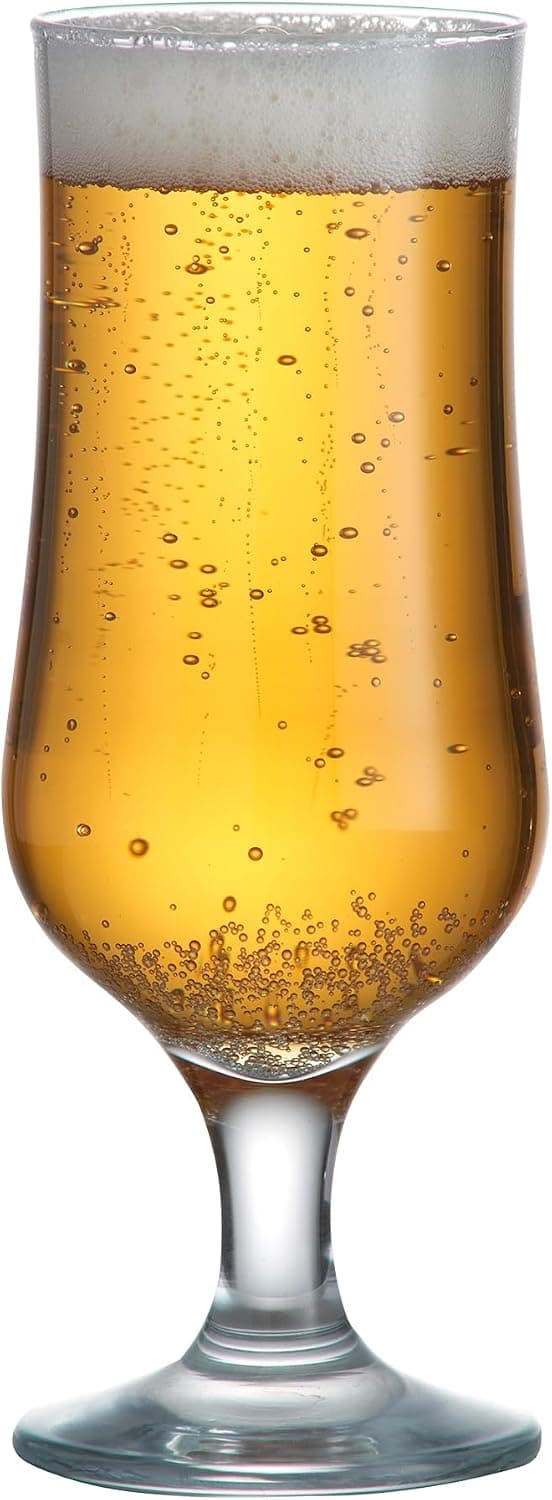 Tulip Pack med 4 stilkede ølglas, 35 CL Transparent Transparent