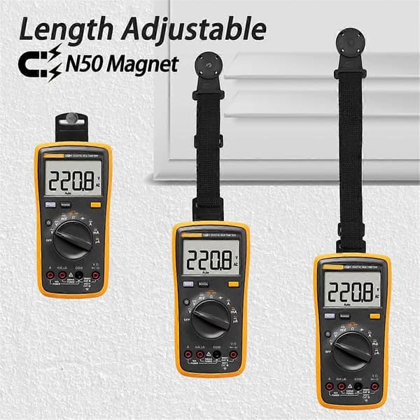 Magnetisk ophængningssæt til Fluke digitalt multimeter, ophængningssæt