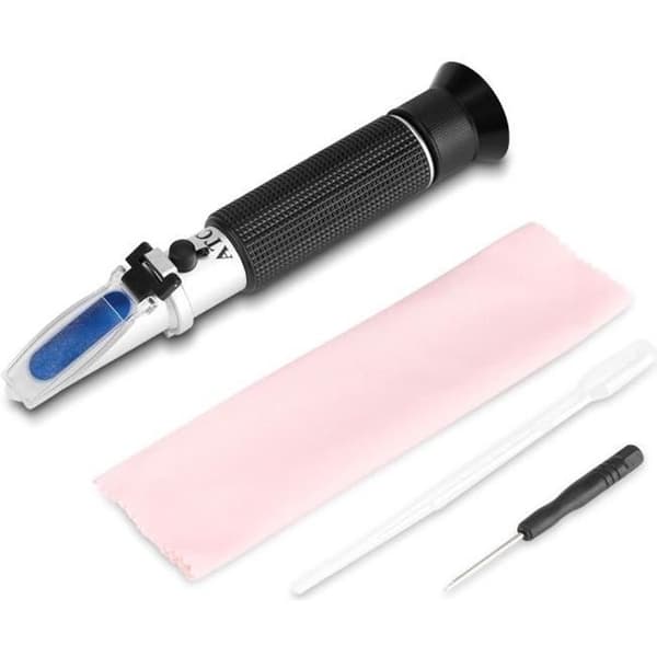 Professional Portable Alcohol Tester 0-80% Wine Refractometer Measuring Instrument [DB]