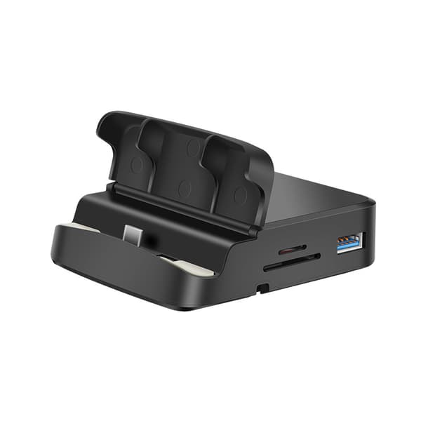 USB-C Hub Dockingstation Telefonstativ Dex Pad Station USB-C Kompatibel Dock Strømlader Kit