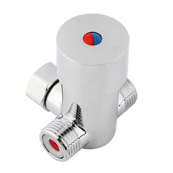 G1/2 Hot and Cold Water Mixing Valve, Temperature Control for Automatic Faucet