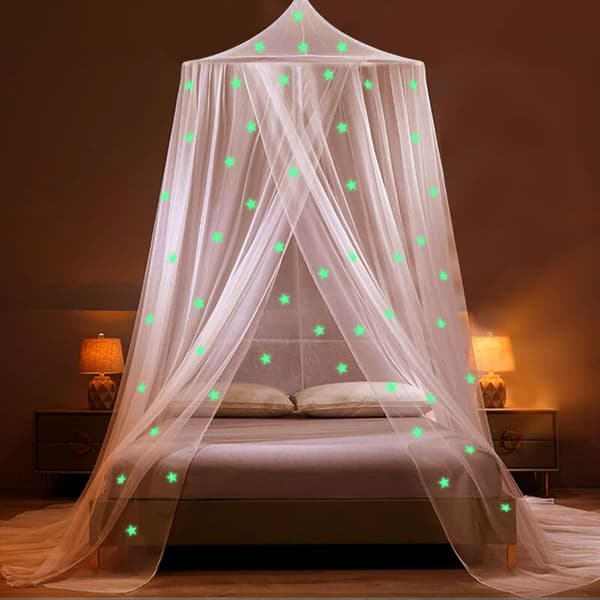 Dome Mosquito Net, Single/Double Bed Mosquito Net, Bed Canopy Mosquito Net, Crib Mosquito Net, Four-Poster Bed Mosquito Net, Large Dome Bed Mosquito