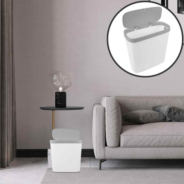 Creative Slim Trash Can Household Bathroom Bedroom Modern Simple Trash Can