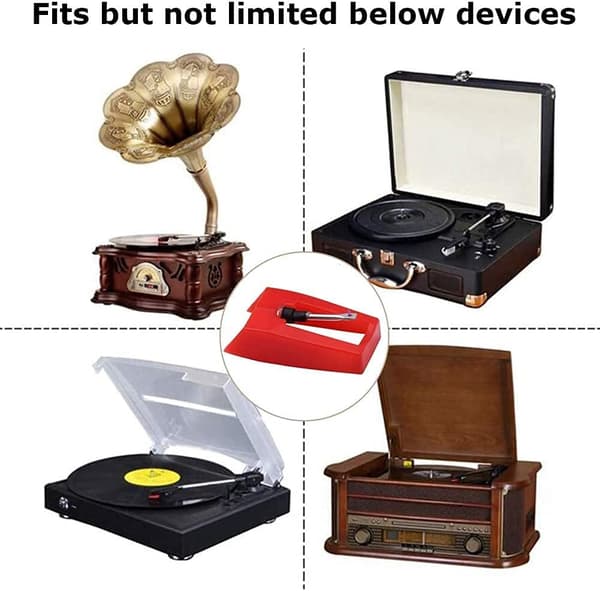 Universal Replacement Needle for Turntables, High-Quality Turntable Needles Ensuring Pure Sound Reproduction