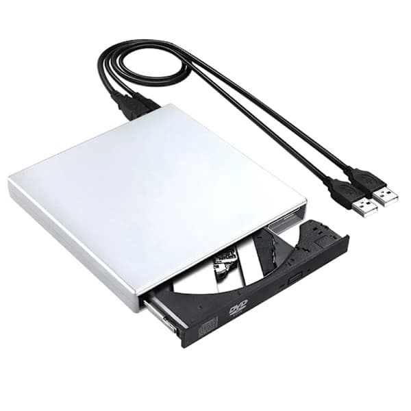 Professionell extern DVD-enhet Slim Low Noise extern DVD-spelare