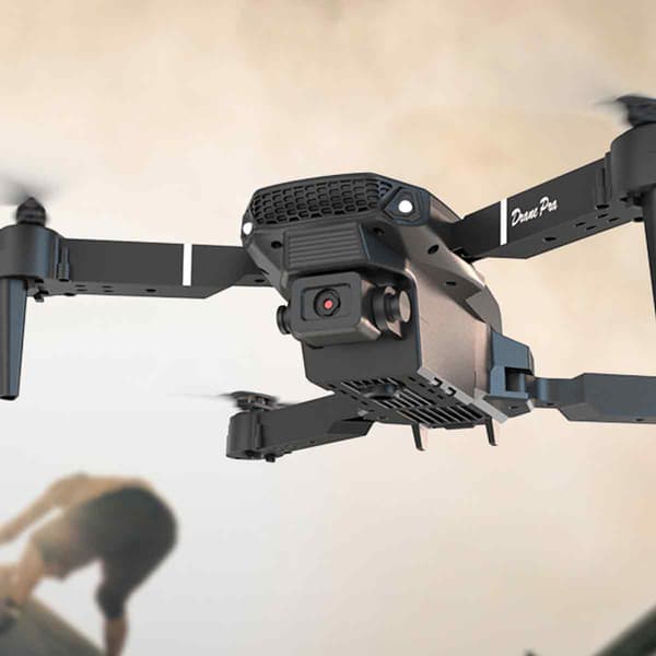 Foldable Drone with 8K HD Dual Cameras, Advanced Optical Positioning and Smart Return System, Gesture Control Real-time Transmission for Stable