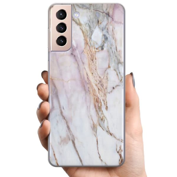 Compatible Mobile Case for Samsung Galaxy S21 Marble