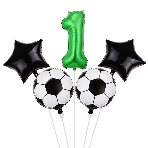 Fodbold Aluminiumfolieballon-Nummer 1
