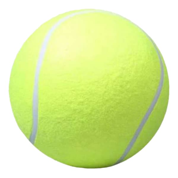 Stor tennisbold til hund - 24 cm hundelegetøj