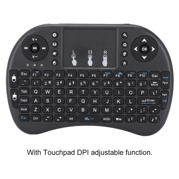 Mini i8 Trådløst Flyvende Mus Tastatur til Smart TV PC Android Hjem Multimedia
