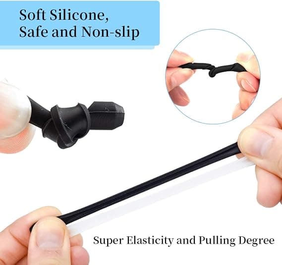 Non-slip silicone covers for glasses frames - 6 pairs