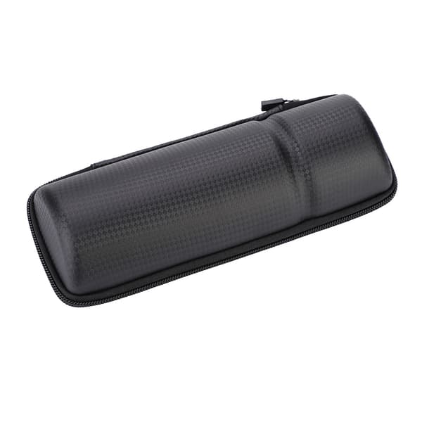 Portable Bicycle Repair Tool Kit with Hard Shell Case Carbon Fiber Black
