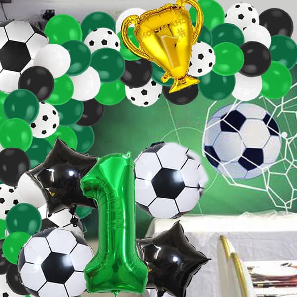 Fodbold Aluminiumfolieballon-Nummer 1
