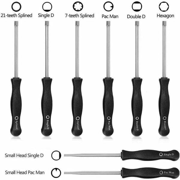 8-pack Various Carburetor Screwdrivers, Carburetor Adjustment Tool Set Carburetor Adjustment for 2-Stroke Engines