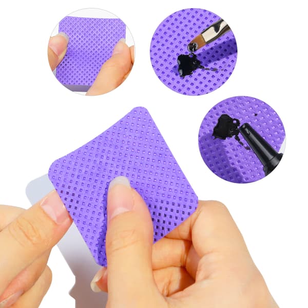 Neglelakfjernerpuder, magiske neglelakfjernerklude, neglelakfjernerklude, negleklude, neglelakfjernerpuder Sort