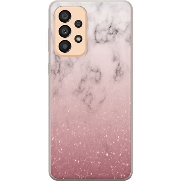 Kompatibelt mobildeksel til Samsung Galaxy A33 5G Glitter og marmor