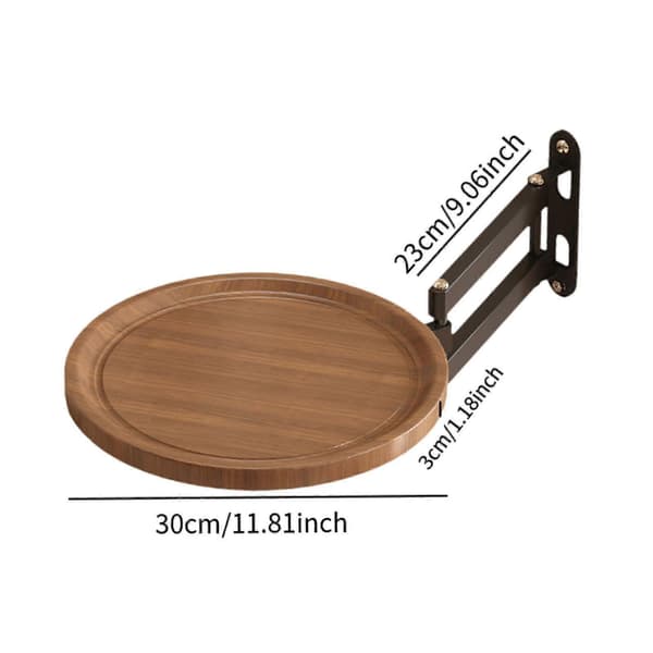 Wall Mounted Folding Table Minimalist Wall Shelf for Study Room Dorm Hotel