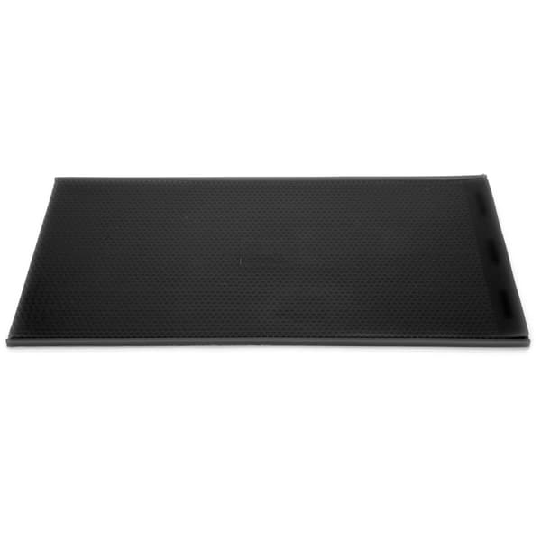 Flexible DIY Beeswax Press Tool - 2pcs Rubber Beeswax Sheet Mold for Beekeeping Supplies (Black)