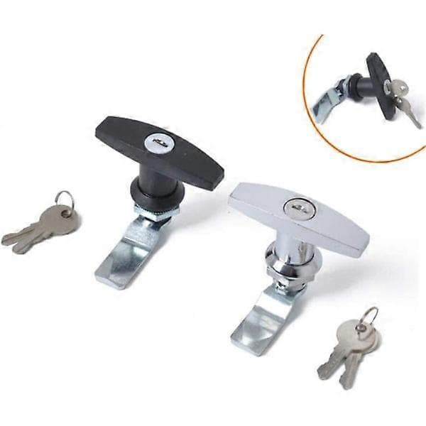 T-Handle Lock with Key, T-Handle Trailer Door Lock in Aluminum Alloy