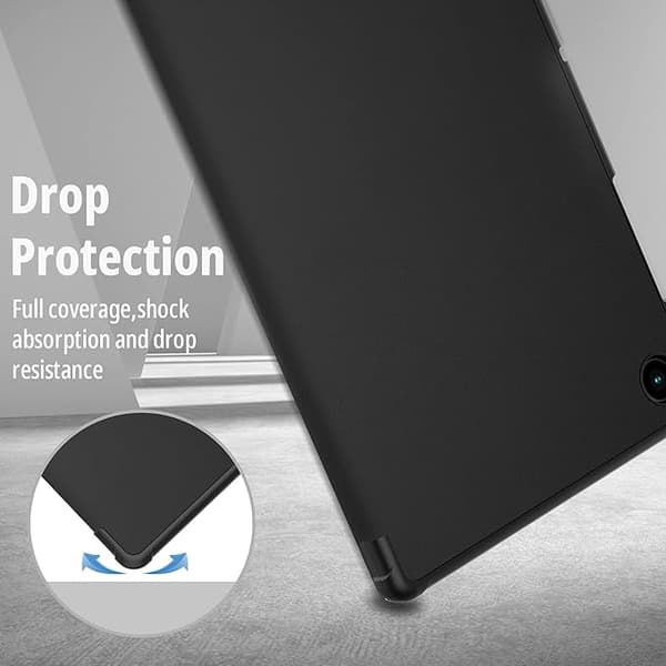Samsung Galaxy Tab A8 10 – silikon, svart