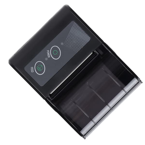 Thermal Printer 1500mAh Large Capacity 50 to 80mm/s Portable Wireless Ticket Machine 100 to 240VEU Plug