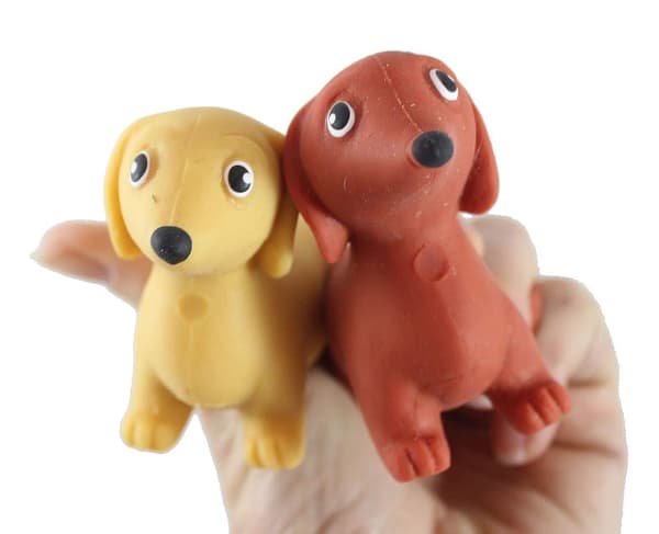 2-pak Stressbold / Klemmebold – Hund – Strækbar