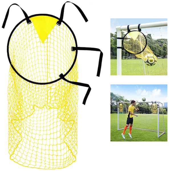 Nyttigt fodboldnet Fodboldtræningsnet Fodboldmålnetsnet Fodboldmålnetsnet til haven