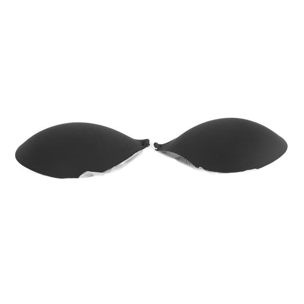 Selvklæbende Push-up BH til Kvinder, Silikone, Spænde, 3D Side Brystløft, Sort C