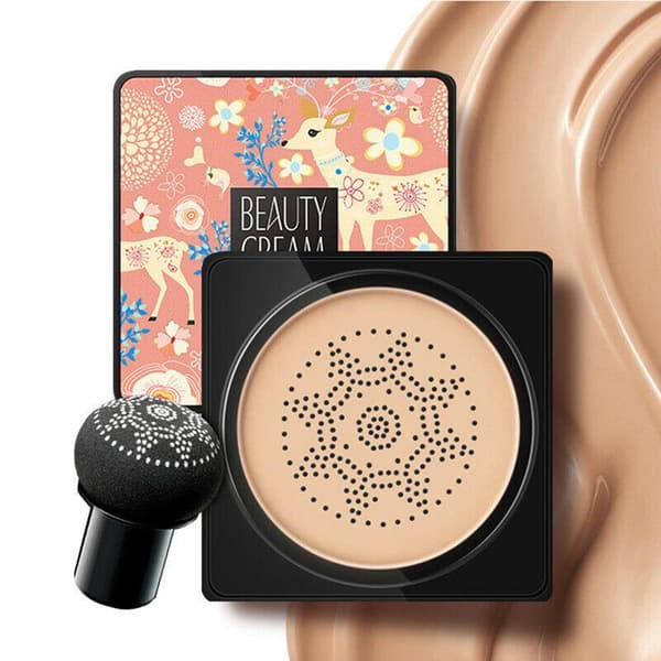 Skjønnhetskrem Kosmetikk Luftpute Svamphode CC Concealer Fuktighetsgivende Sminke BB Cream natural