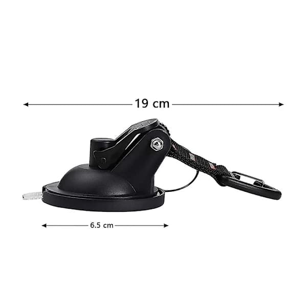 Starka Sugproppar 4-pack med Krokar Uppgraderad Bil Camping