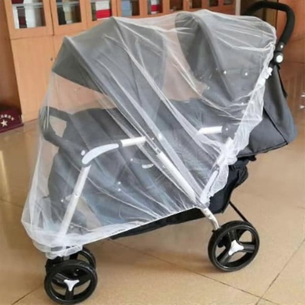 Double Stroller Anti-Mosquito Net Insect Net for Car Seat Twin Stroller Mesh Cover Sti Style 1